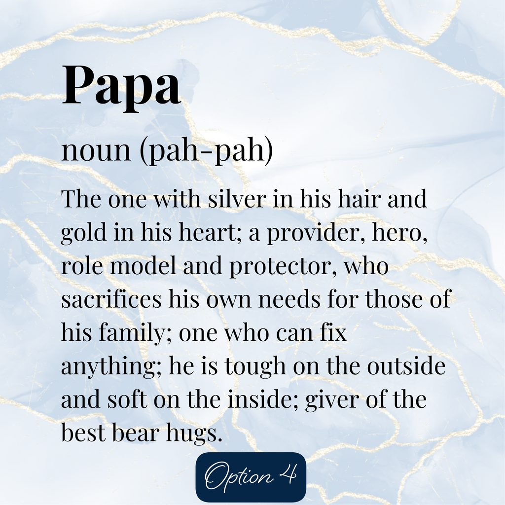 Photo magnet for Father