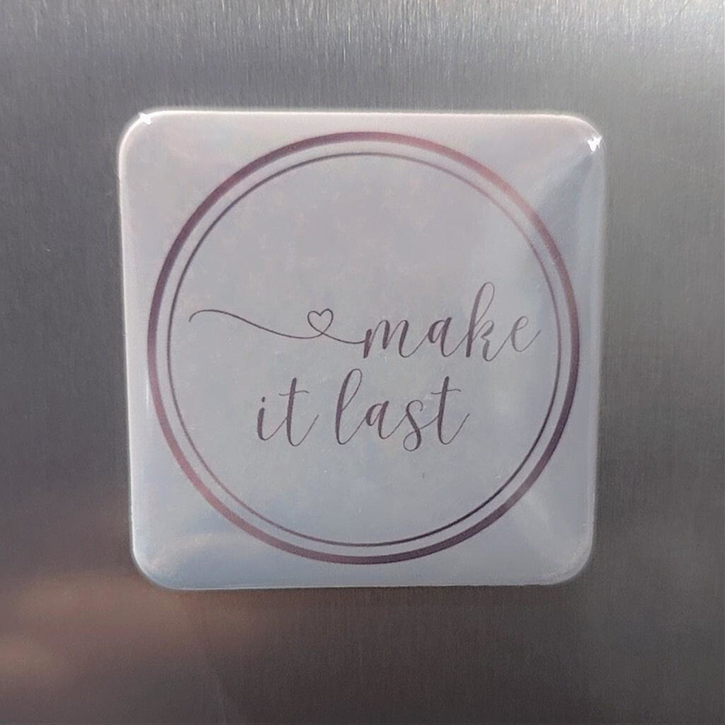 5x5cm personalised button magnet